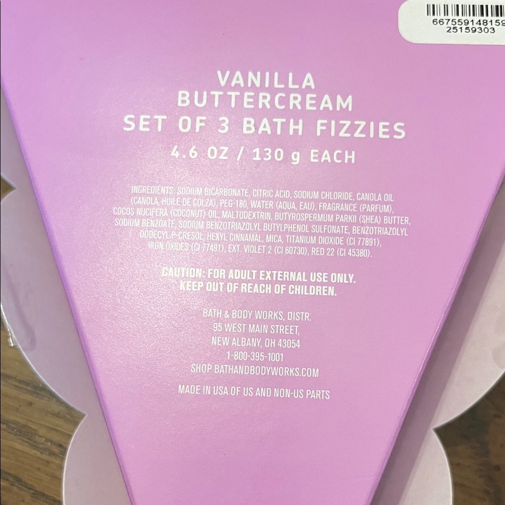 Bath‎ & Body Works Set of 3 Mini Bath Fizzies - Picture 4 of 5